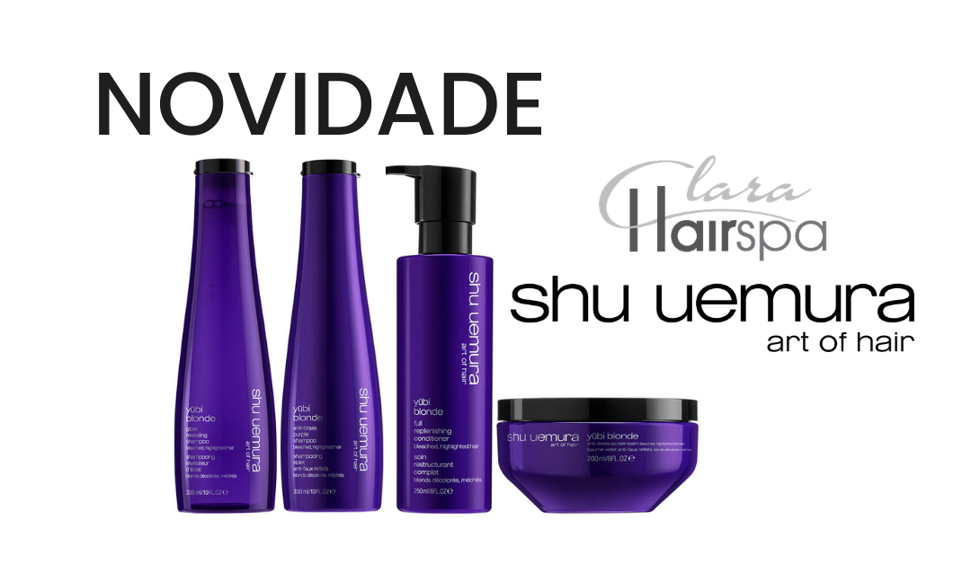 JUBI BLONDE: A nova aposta da Shu Uemura para cabelos louros