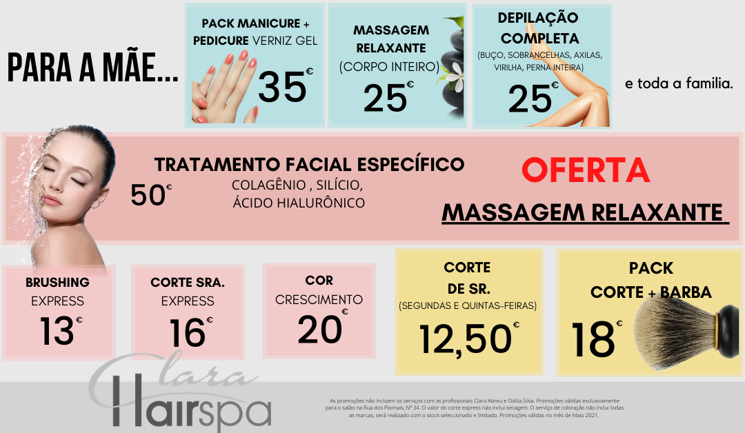 Promoções Março 2021: Para a mãe… e toda a família.